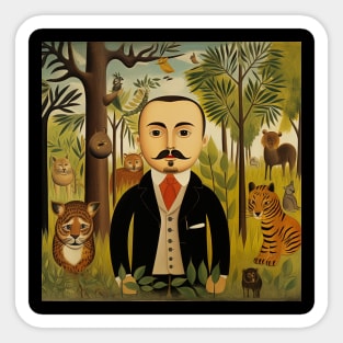 Henri Rousseau Sticker